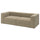 JÄTTEBO 3-seat modular sofa, Johanneshov brown-beige, 240x71x95 cm