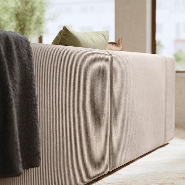 Ikea JÄTTEBO - 3-seater modular sofa, Samsala grey / beige ,