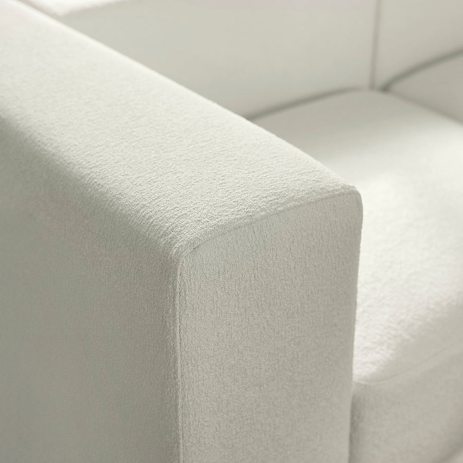 JÄTTEBO 2,5-seat mod sofa w chaise longue, left with headrest/Axvall off-white, 190x87x160 cm