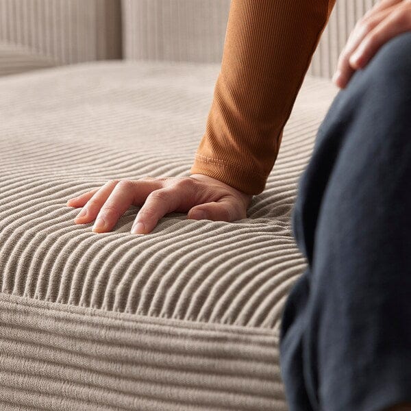 Ikea JÄTTEBO - Comp 4.5-seat sofa / chaise longue, right / Samsala gray / beige