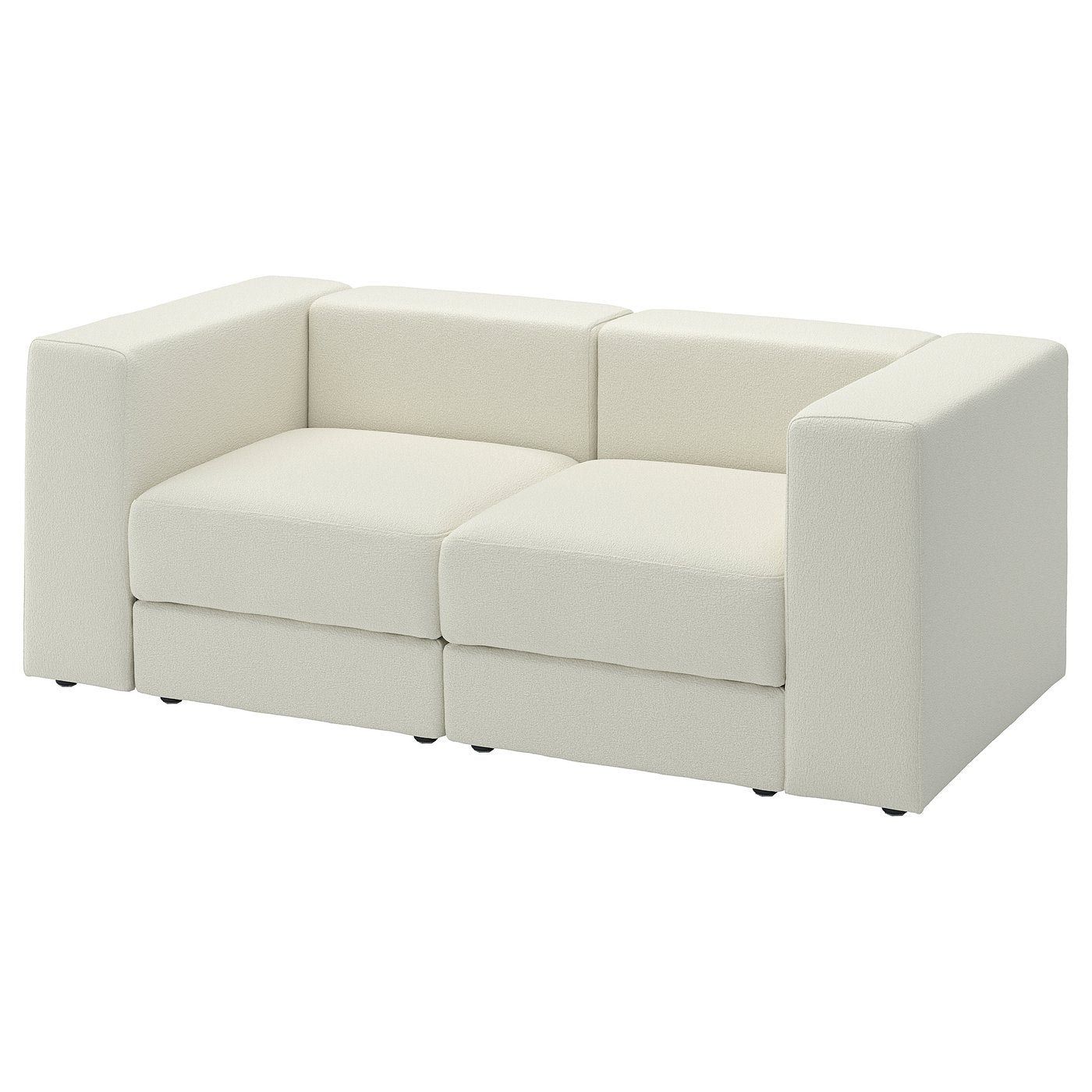 JÄTTEBO 2-seat modular sofa, Axvall off-white, 25x71x95 cm