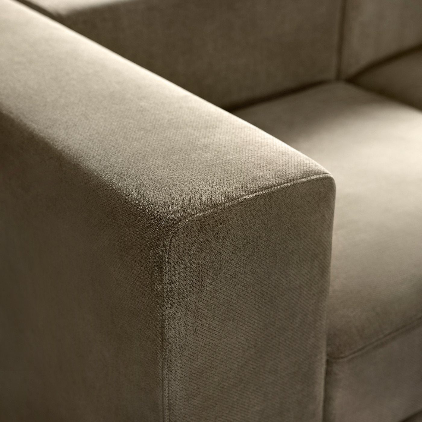 JÄTTEBO 2-seat modular sofa, Johanneshov brown-beige, 190x71x95 cm