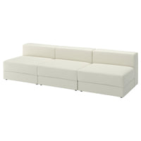 JÄTTEBO 4,5-seat modular sofa, Axvall off-white, 285x71x95 cm