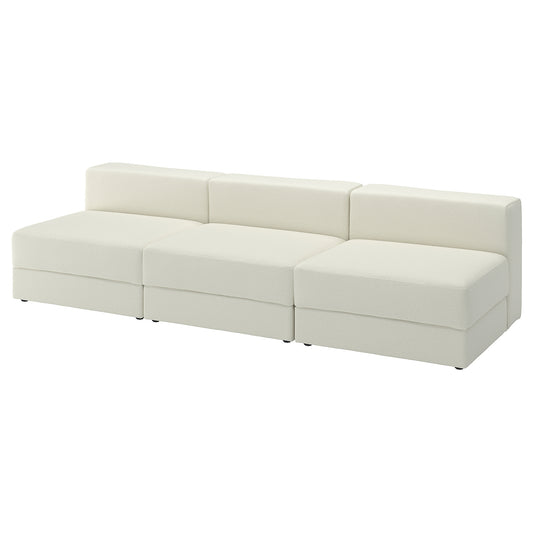 JÄTTEBO 4,5-seat modular sofa, Axvall off-white, 285x71x95 cm
