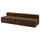 JÄTTEBO 4,5-seat modular sofa, Samsala dark brown, 285x71x95 cm