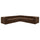 JÄTTEBO modular corner sofa, 6 seat, Samsala dark brown, 25x71x95 cm