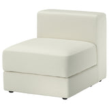 JÄTTEBO 1-seat module with storage, Axvall off-white, 70x71x95 cm