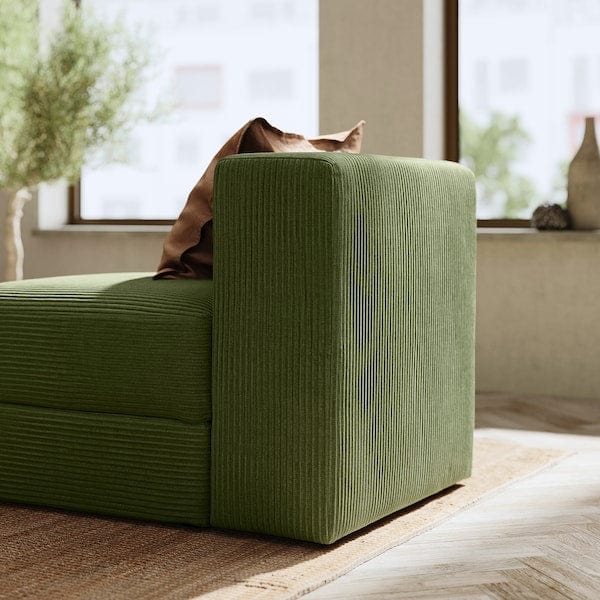 Ikea JÄTTEBO - 1-place unit with container, Samsala dark yellow-green ,
