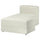 JÄTTEBO chaise longue module, right, Axvall off-white, 95x71x160 cm