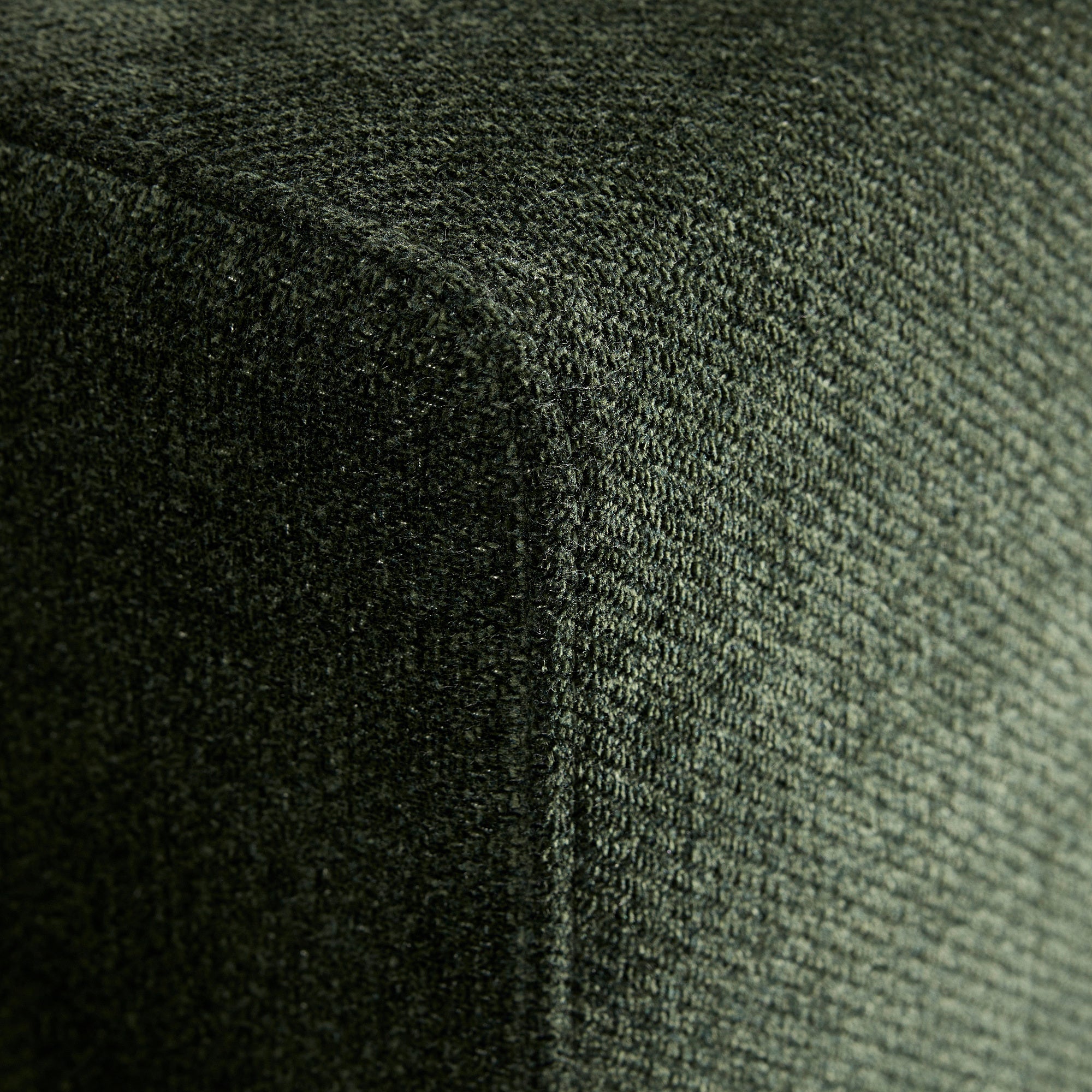 JÄTTEBO chaise longue module, right, Johanneshov dark green, 95x71x160 cm