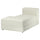 JÄTTEBO chaise longue module, left, Axvall off-white, 95x71x160 cm