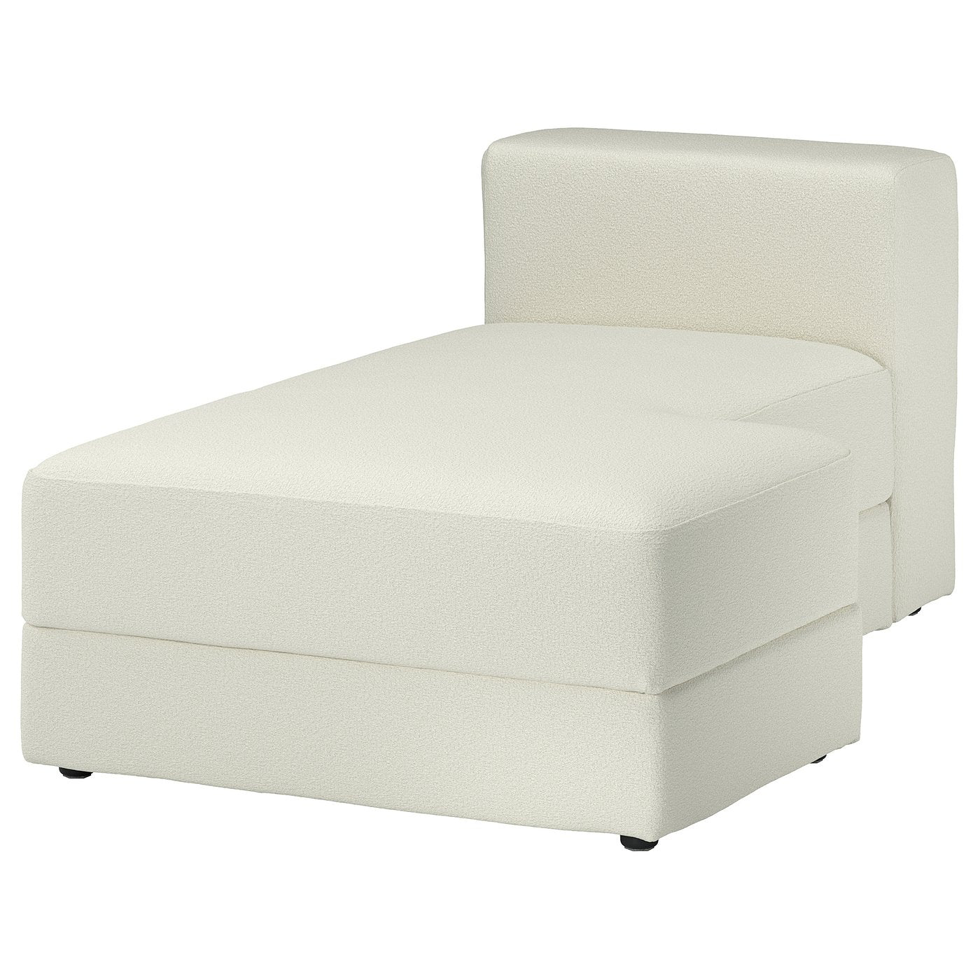 JÄTTEBO cover chaise longue module, right, Axvall off-white