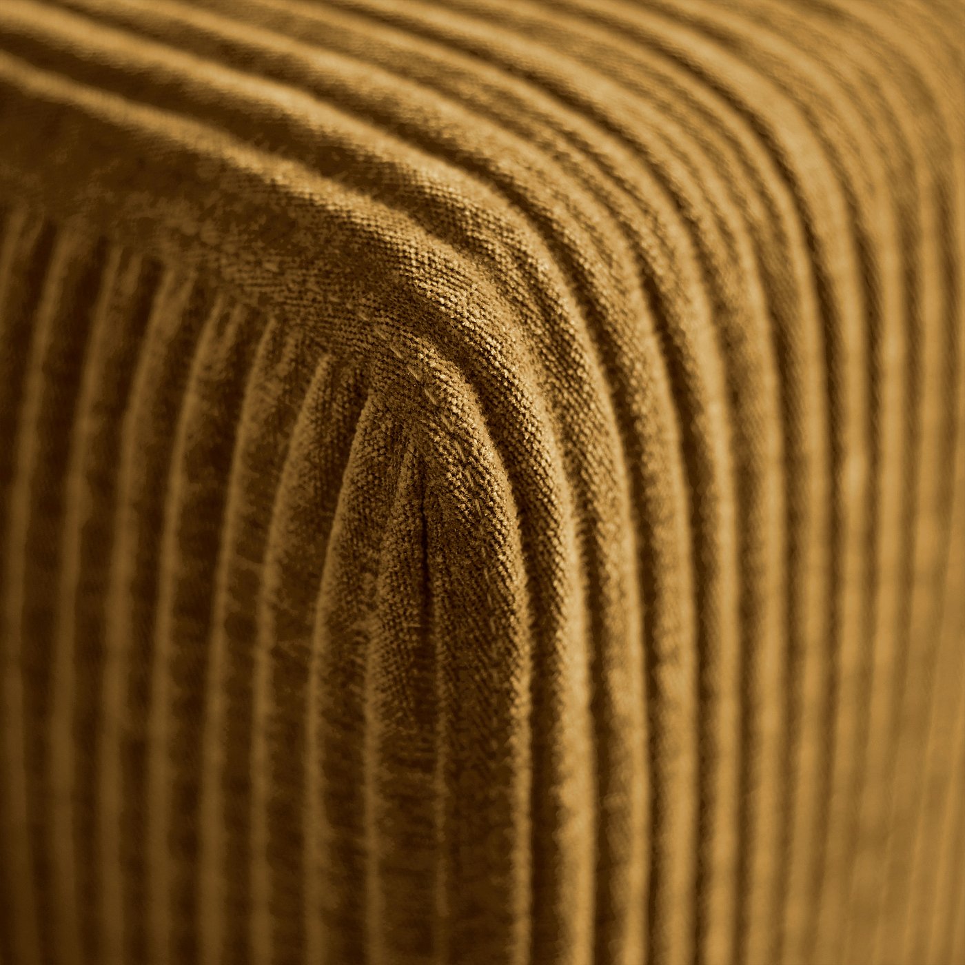 JÄTTEBO cover 1-seat module with storage, Samsala yellow-brown