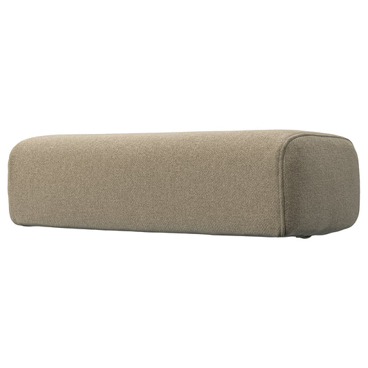 JÄTTEBO cover for headrest cushion, Johanneshov brown-beige