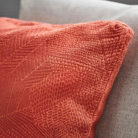 JÄTTEGRAN - Cushion cover, red-orange, 50x50 cm
