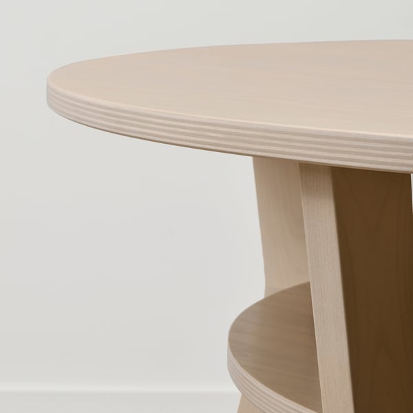 JAKOBSFORS coffee table, oak veneer, 80 cm