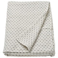 JAKOBSLILJA bedspread, off-white/anthracite, 230x250 cm