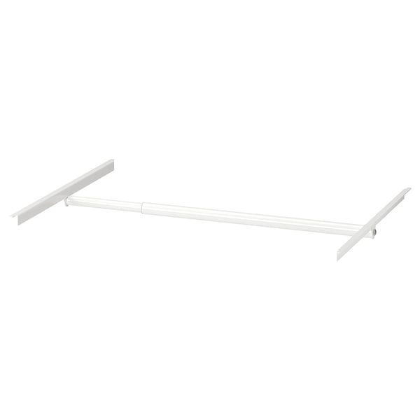 JONAXEL adjustable clothes rail, white, 46-82 cm