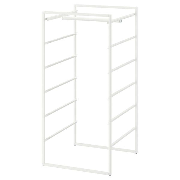 JONAXEL wardrobe combination, white, 50x51x104 cm