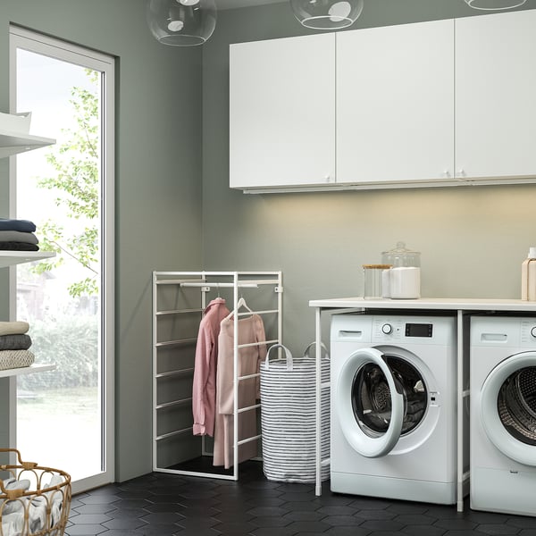 JONAXEL wardrobe combination, white, 50x51x104 cm