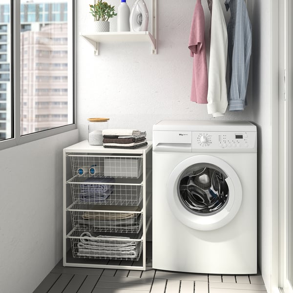 JONAXEL storage combination, white, 50x51x70 cm