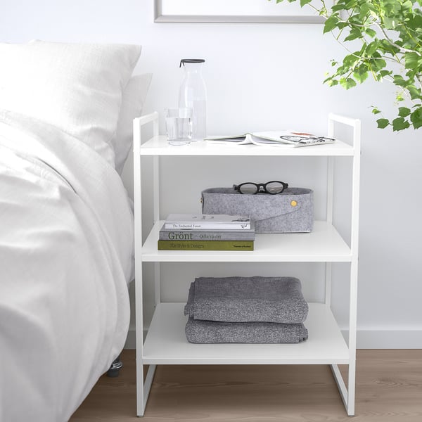 JONAXEL shelving unit, white, 50x51x70 cm
