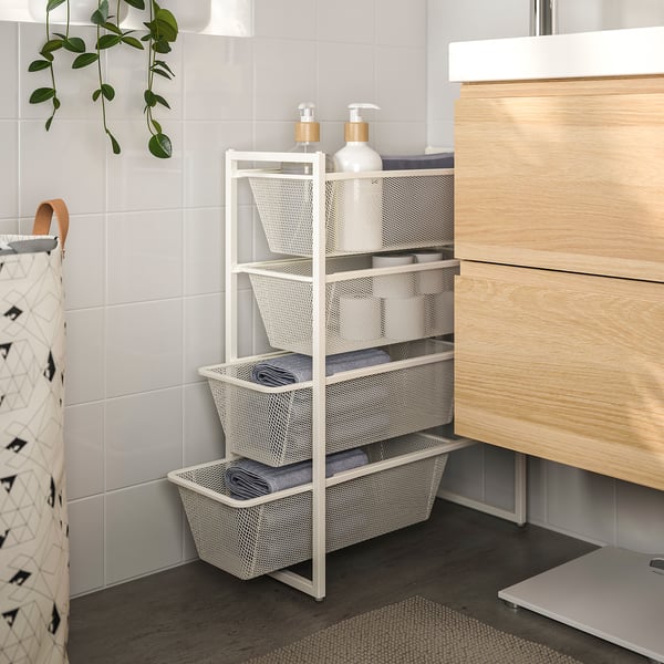 JONAXEL frame, white, 25x51x70 cm