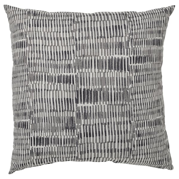 JORDKASTANJ - Pillow, gray,40x40 cm