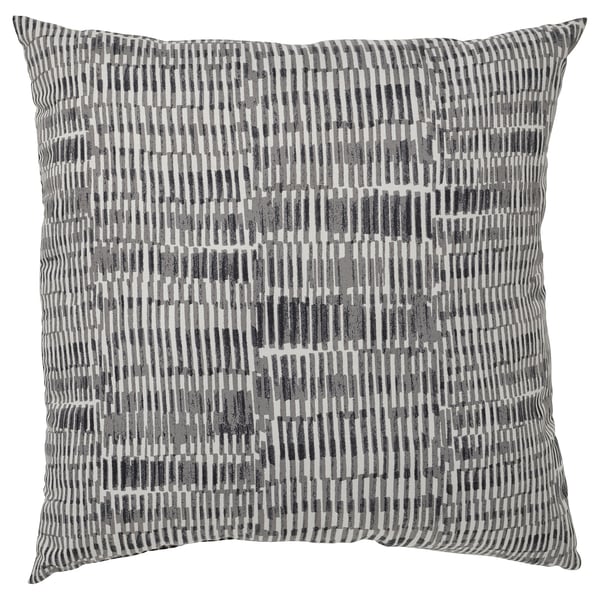 JORDKASTANJ cushion, grey, 40x40 cm