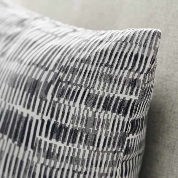 JORDKASTANJ cushion, grey, 40x40 cm