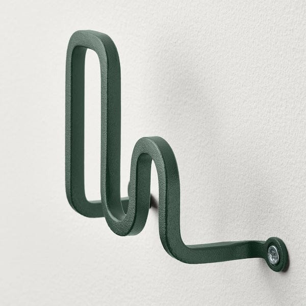 Ikea JORDMÅNEN - Hook, dark grey-green