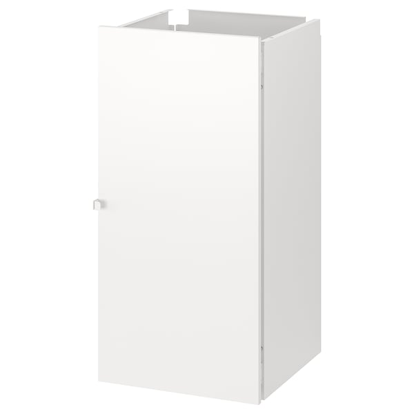 JOSTEIN door/side/back panels, in/outdoor white, 40x42x82 cm