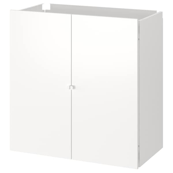 Ikea JOSTEIN - Door / uprights / back panel, for indoor / outdoor white,80x42x82 cm