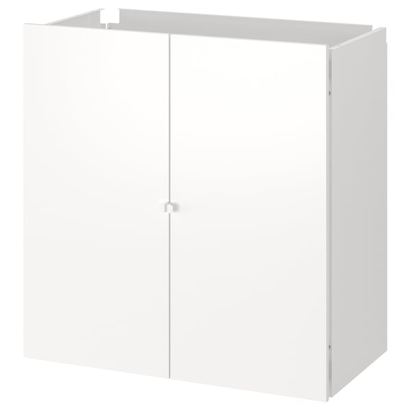JOSTEIN door/side/back panels, in/outdoor white, 80x42x82 cm