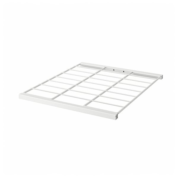 JOSTEIN shelf, wire/in/outdoor white, 37x40 cm