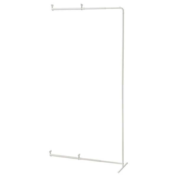 JOSTEIN drying rack, in/outdoor, white, 36x115x180 cm