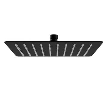 SENSEA BLACK STEEL SQUARE SHOWER HEAD