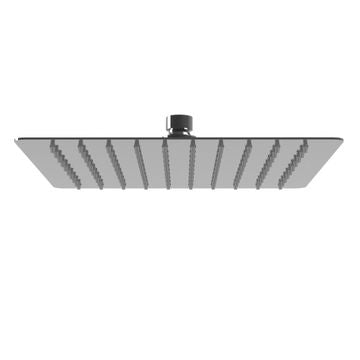 SENSEA BLACK STEEL SQUARE SHOWER HEAD