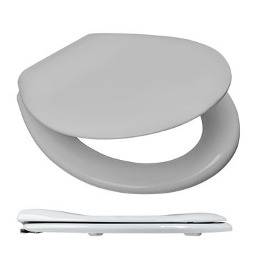 WC SEAT EASY WHITE OVAL TOP FIX