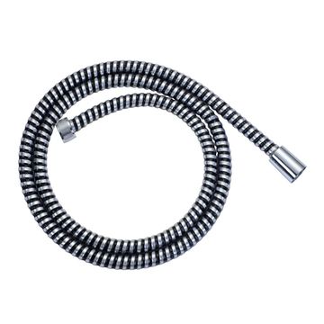 FLEXIBLE WHITE PLASTIC SHOWER HOSE 1