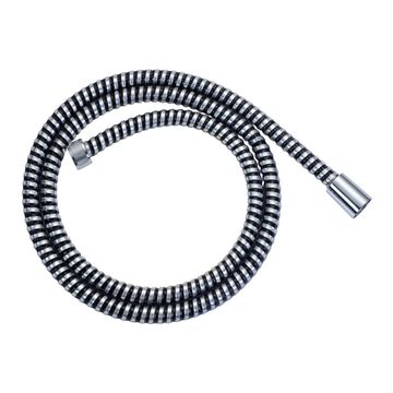 FLEXIBLE WHITE PLASTIC SHOWER HOSE 1