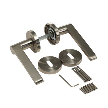 BIRDIE DOOR HANDLE WITH ROSETTE EB