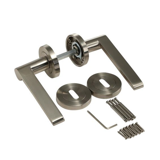 BIRDIE DOOR HANDLE WITH ROSETTE EB