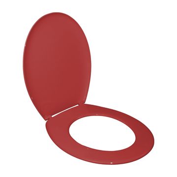 WC SEAT EASY WHITE OVAL TOP FIX