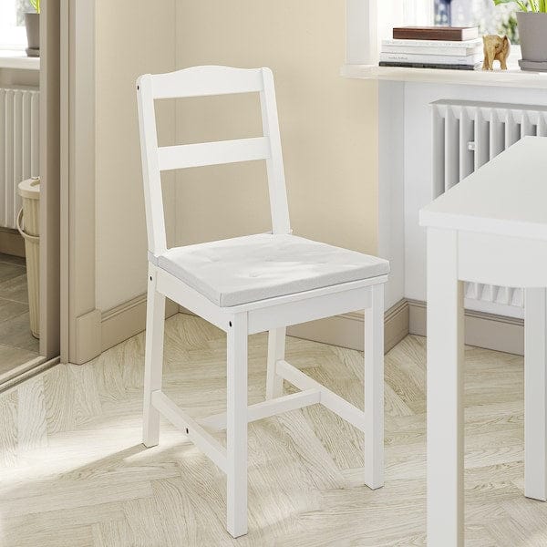 Ikea JUSTINA - Chair cushion, natural,42/35x40x4 cm