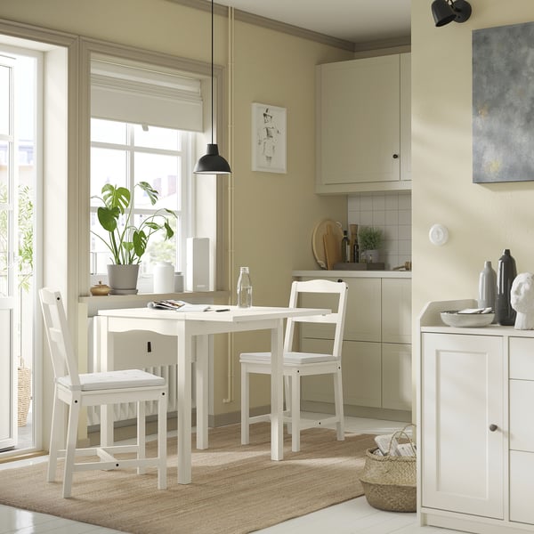 JUSTINA Chair cushion - natural 42/35x40x4 cm , 42/35x40x4 cm