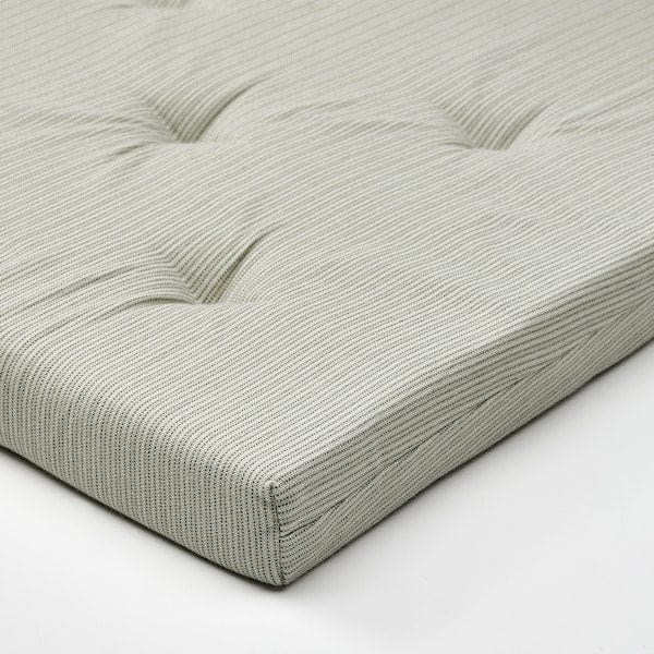 Ikea JUSTINA - Chair cushion, light green,42/35x40x4 cm