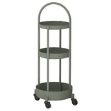 JUTTERSBO trolley, grey-green, 36x36 cm