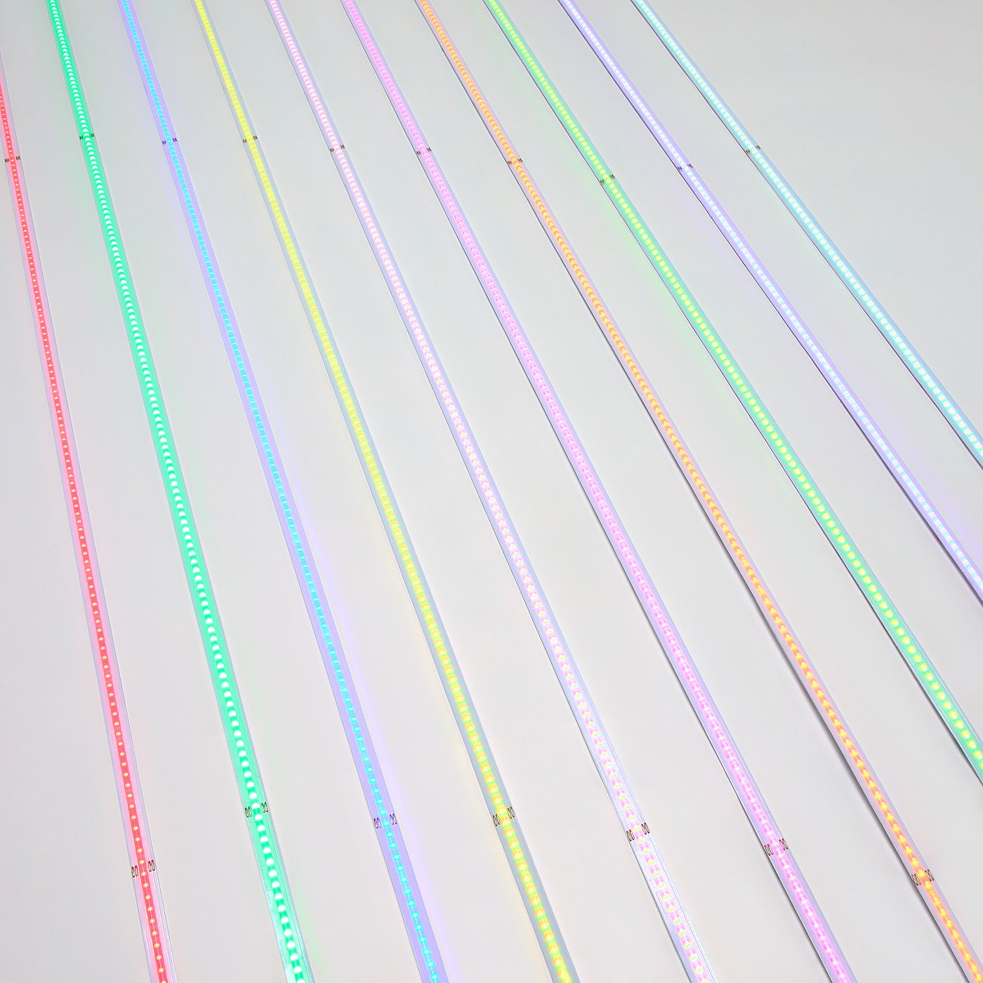 KABBLEKA LED lighting strip with USB, adjustable colour, 3 m