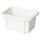 KACKLA - KACKLA Extendable box, white, 13-18x9 cm